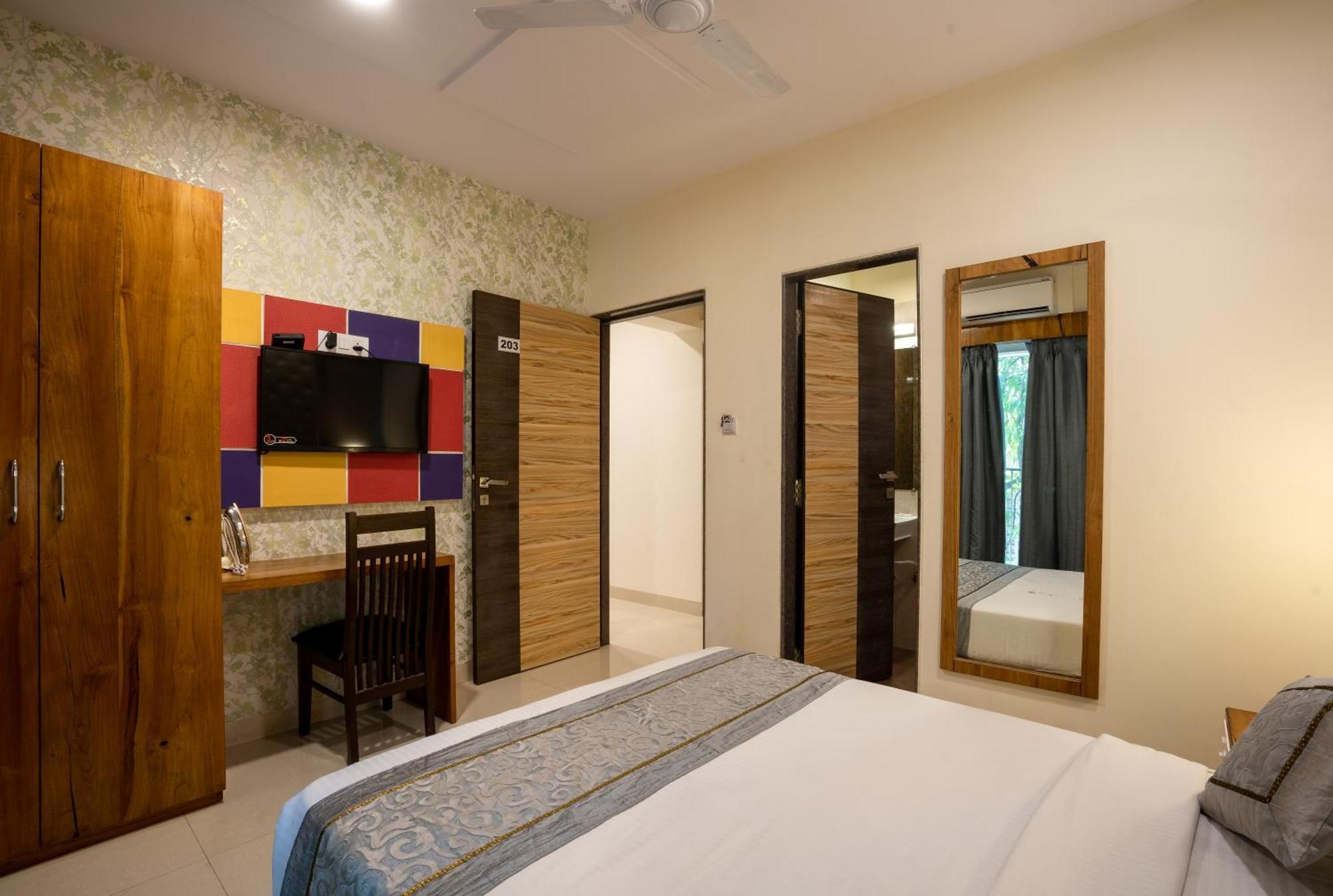 Home2 Suites And Service Apartments, Mumbai Airport الغرفة الصورة
